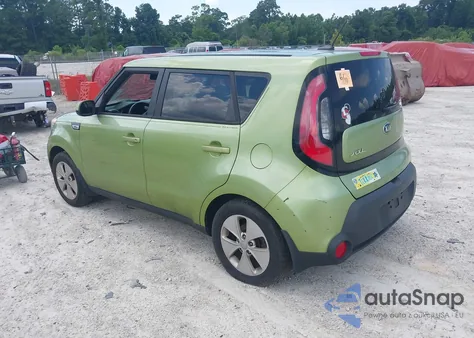 2016 Kia Soul из США, поврежденный, VIN KNDJN2A21G7843403